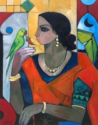 Abrar Ahmed, 18 x 24 Inch, Oil on Canvas, Figurative Painting, AC-AA-628